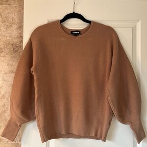 Express Camel Crewneck Sweater